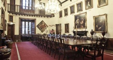 Dining Room in Malahide Castle Tour