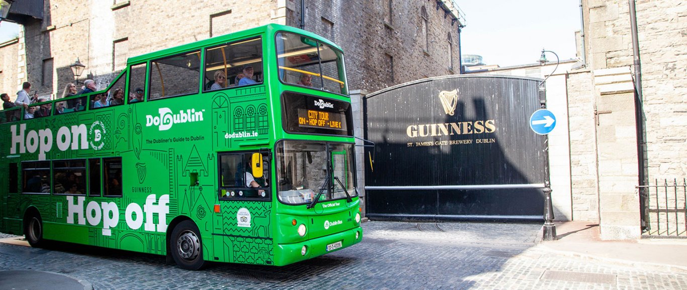 Dublin Sightseeing Tours City Tour Open Top Bus Book Now