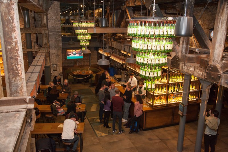 View of the bar at Jameson Bow St.